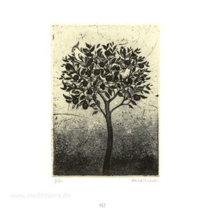 Kaori Suzuki 2, Japan, The Tree, Copperplate Print, 2015