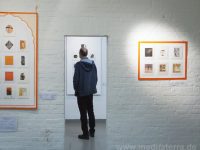 mini print exhibition event art installation mixed media Germany, music, color, art meditation, relaxation