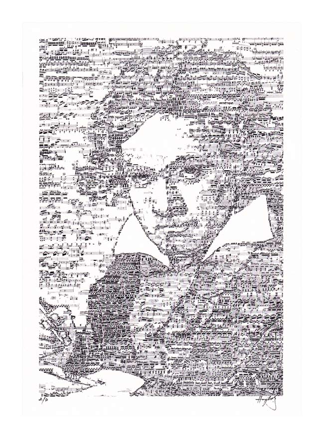 Hayato Takano 1, USA, Ludwig, 2015, Digital Print Of Original Collage, 19,05 x 27,94 cm