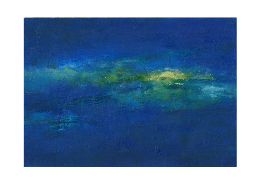 Kazuko Misawa 2, Japan, Works 2019-5, 2019, Oil, 20 × 29 cm